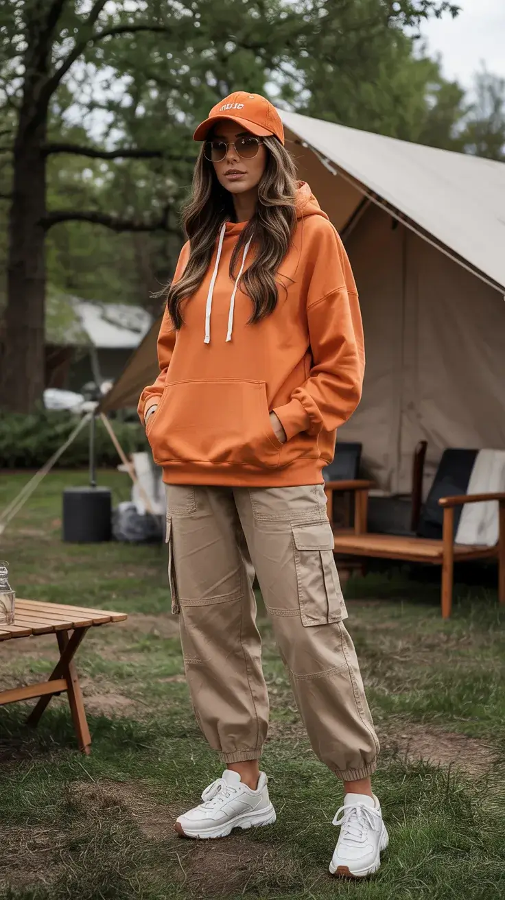 23 Trendy Camping Outfits for Spring 2026 That Are Comfortable and Chic