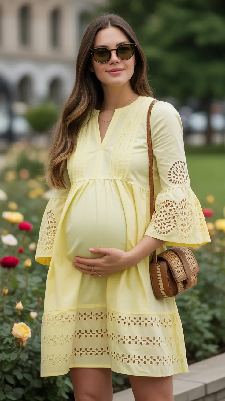 23 Light Spring Outfit for Pregnant Women 2026 That Feel Fresh, Comfortable, and Stylish