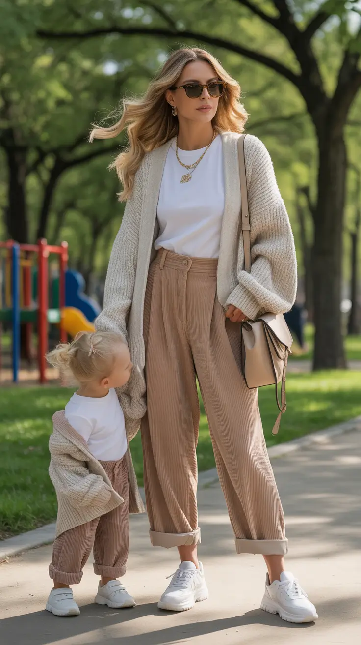 24 Classy Spring Mom Outfits 2026 for Effortless Everyday Style