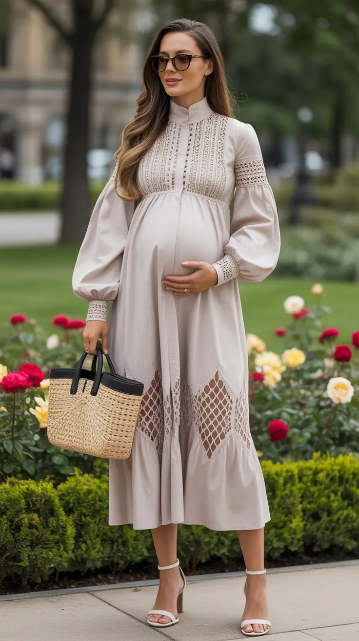 23 Light Spring Outfit for Pregnant Women 2026 That Feel Fresh, Comfortable, and Stylish