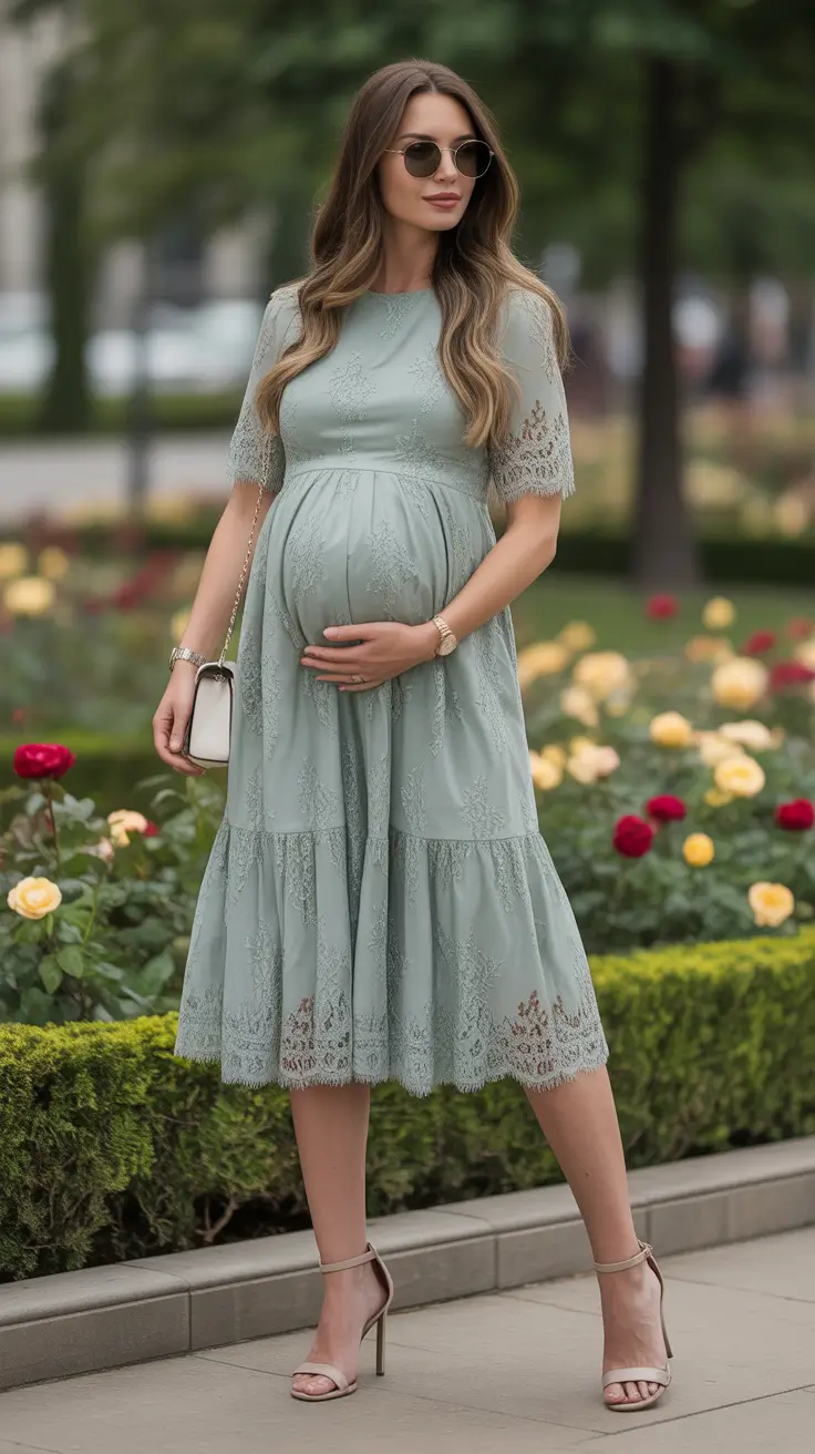 23 Light Spring Outfit for Pregnant Women 2026 That Feel Fresh, Comfortable, and Stylish