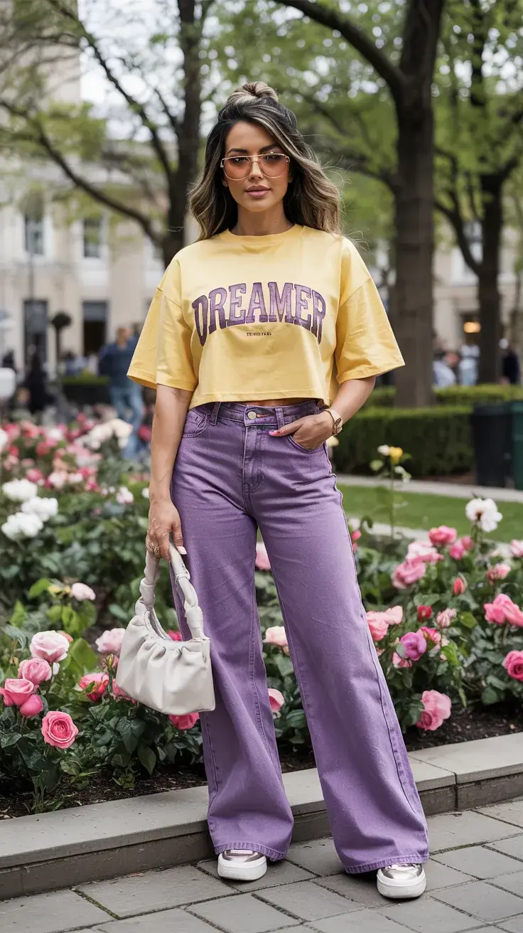 24 Stylish Spring Outfit with a T-Shirt for Women 2026: Trendy Casual Looks