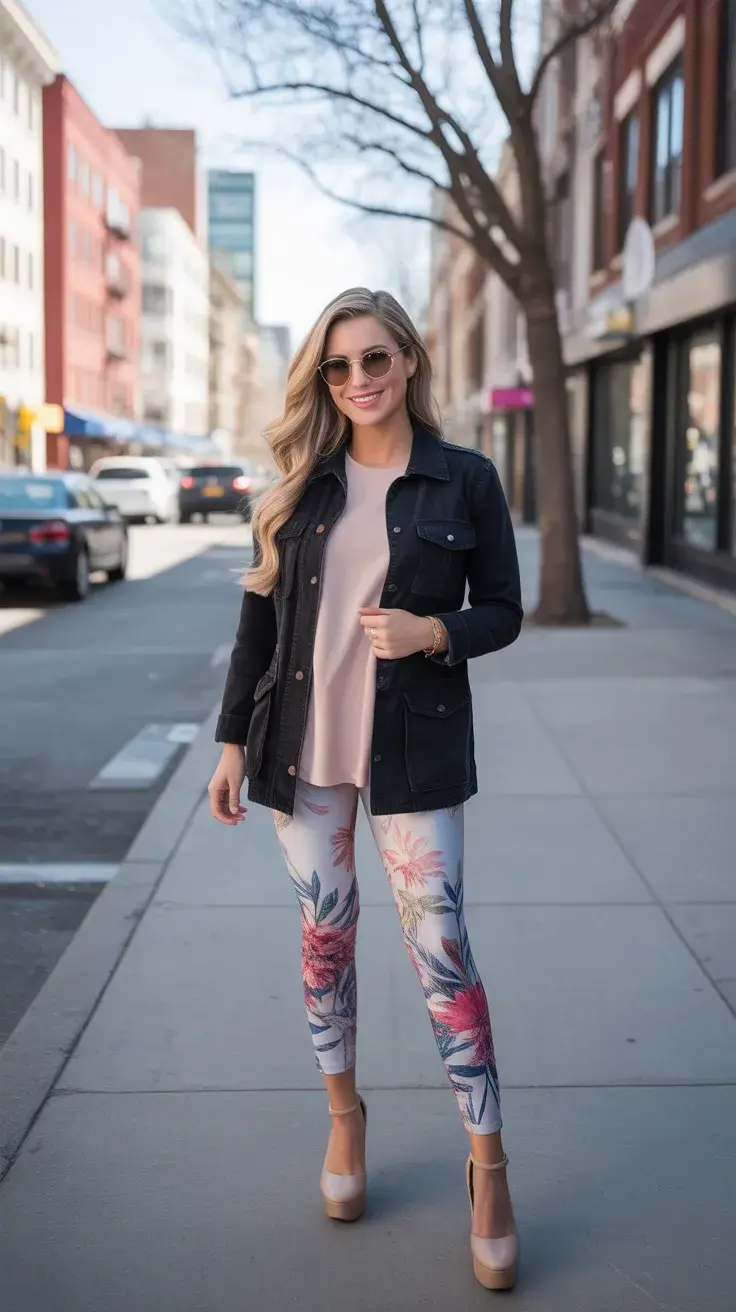 22 Stunning Leggings Outfit for Spring 2026: From Casual to Chic