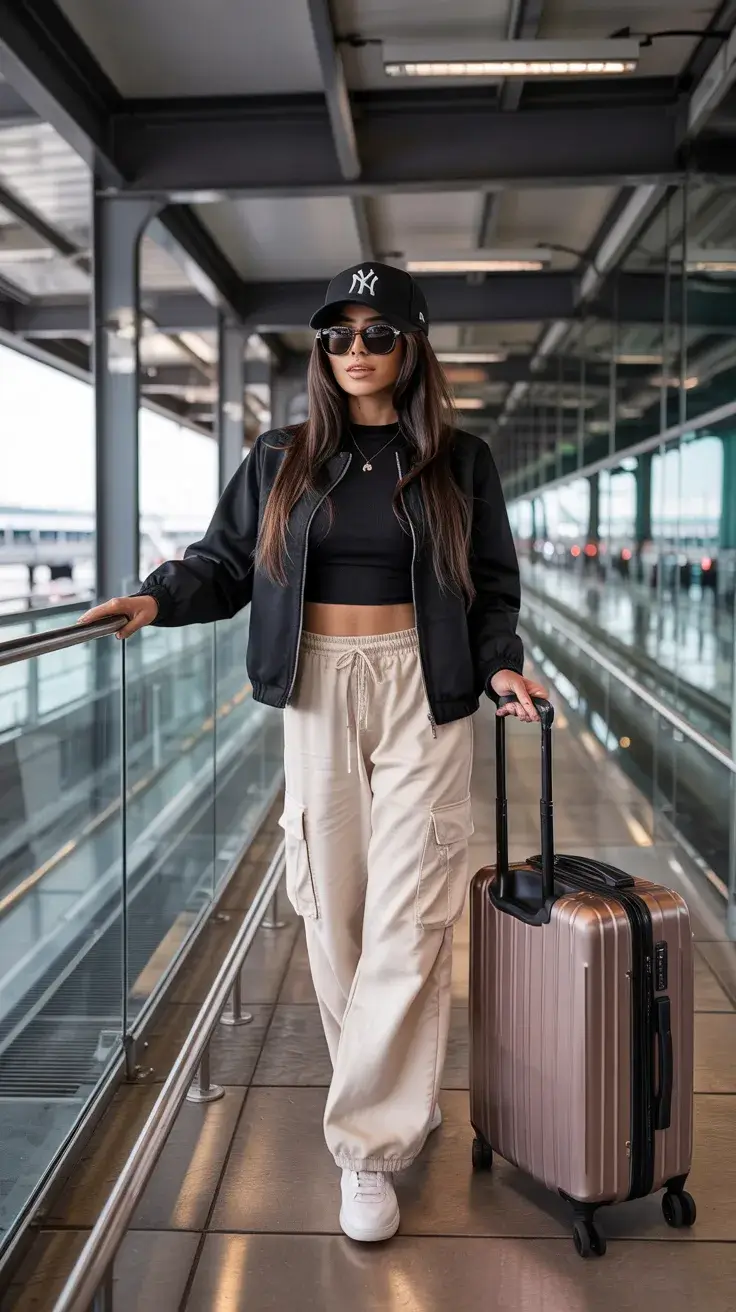 23 Comfortable Airport Spring Outfits 2026 for Stylish and Easy Travel