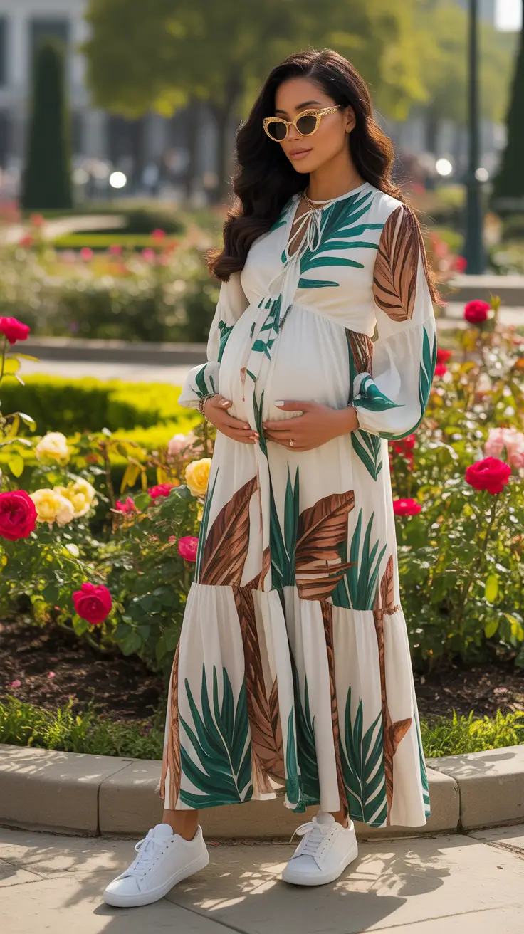 23 Light Spring Outfit for Pregnant Women 2026 That Feel Fresh, Comfortable, and Stylish