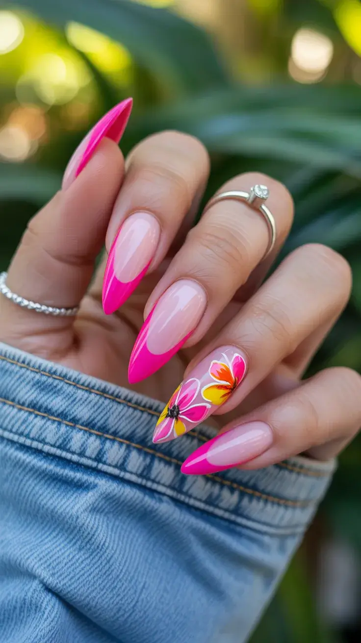 25 Bold Spring Hot Pink Nails 2026 That Make a Statement