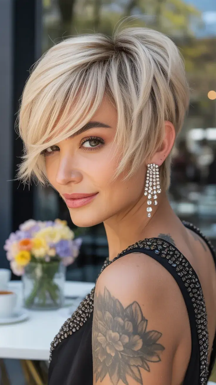 24 Cute Spring Long Pixie Haircut Ideas 2026 for a Fresh & Stylish Look