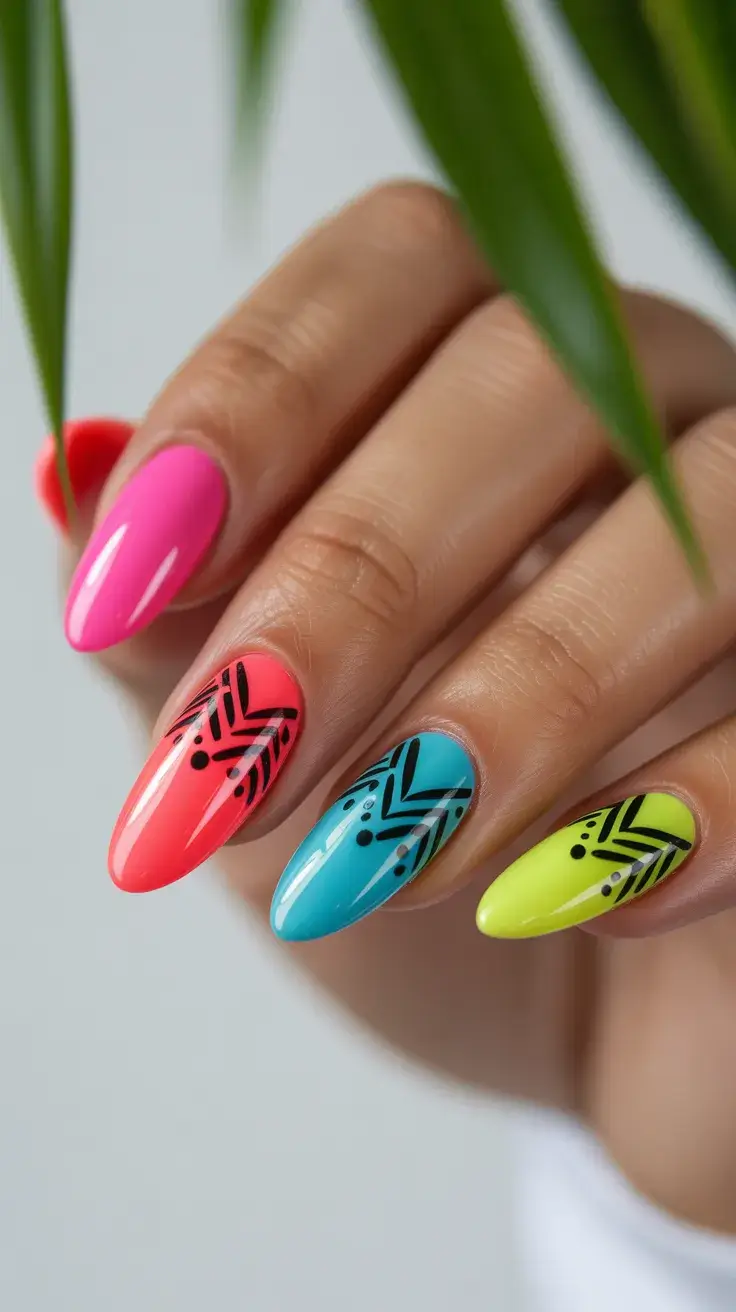 23 Tropical Spring Break Nails 2026 You’ll Absolutely Love