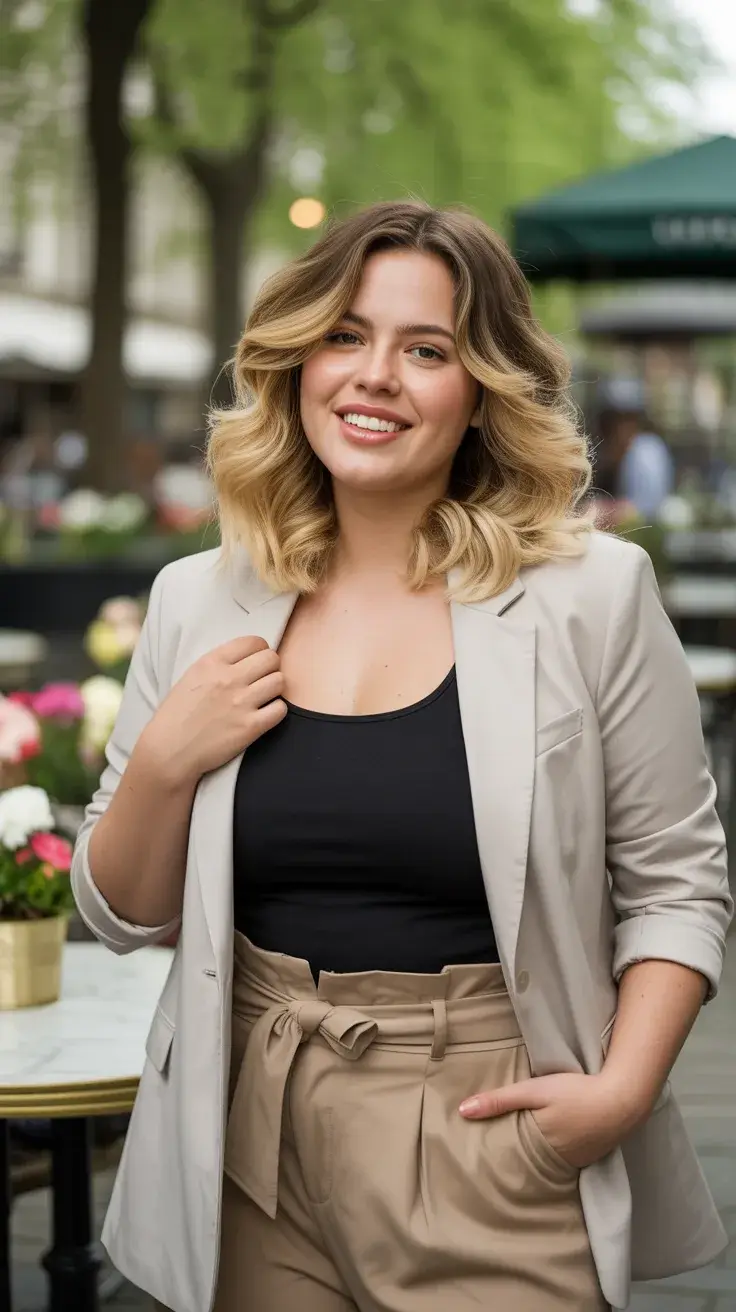 23 Dreamy Spring Haircuts for Plus Size Women 2026
