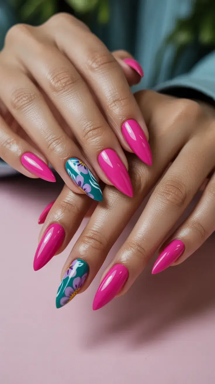 25 Bold Spring Hot Pink Nails 2026 That Make a Statement