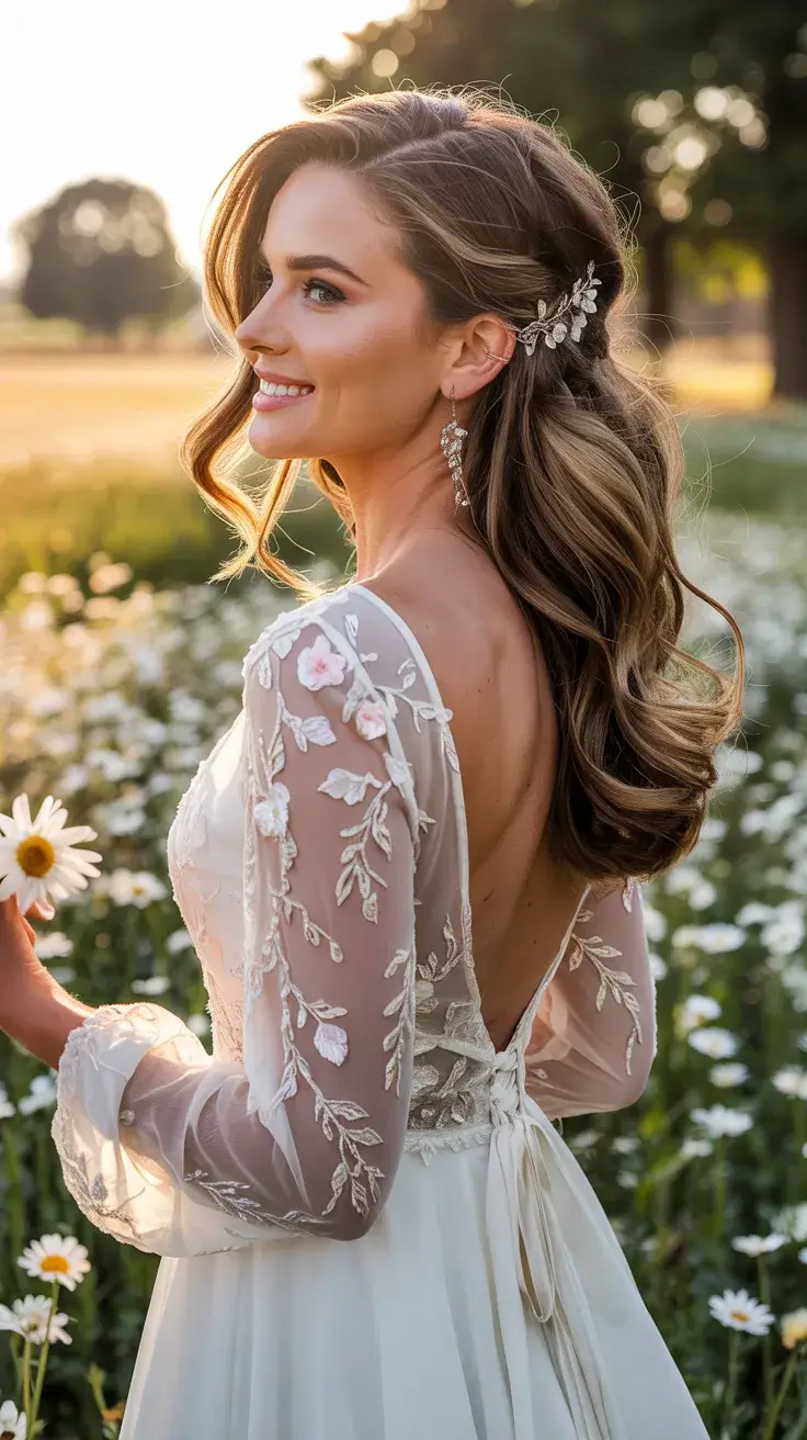 24 Boho Spring Wedding Hairstyle for 2026: Romantic & Effortless Bridal Ideas