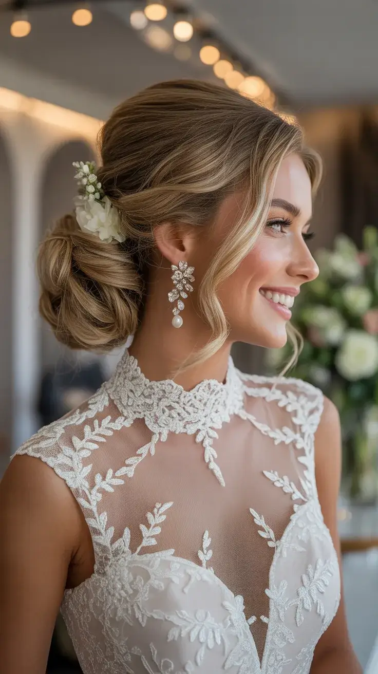 60 Wedding Spring Hairstyles 2026 for a Romantic Bridal Look