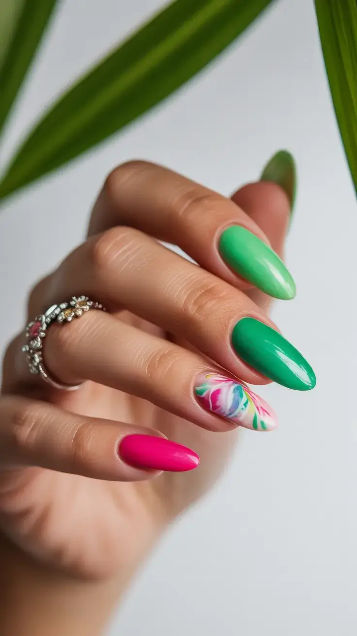 23 Tropical Spring Break Nails 2026 You’ll Absolutely Love