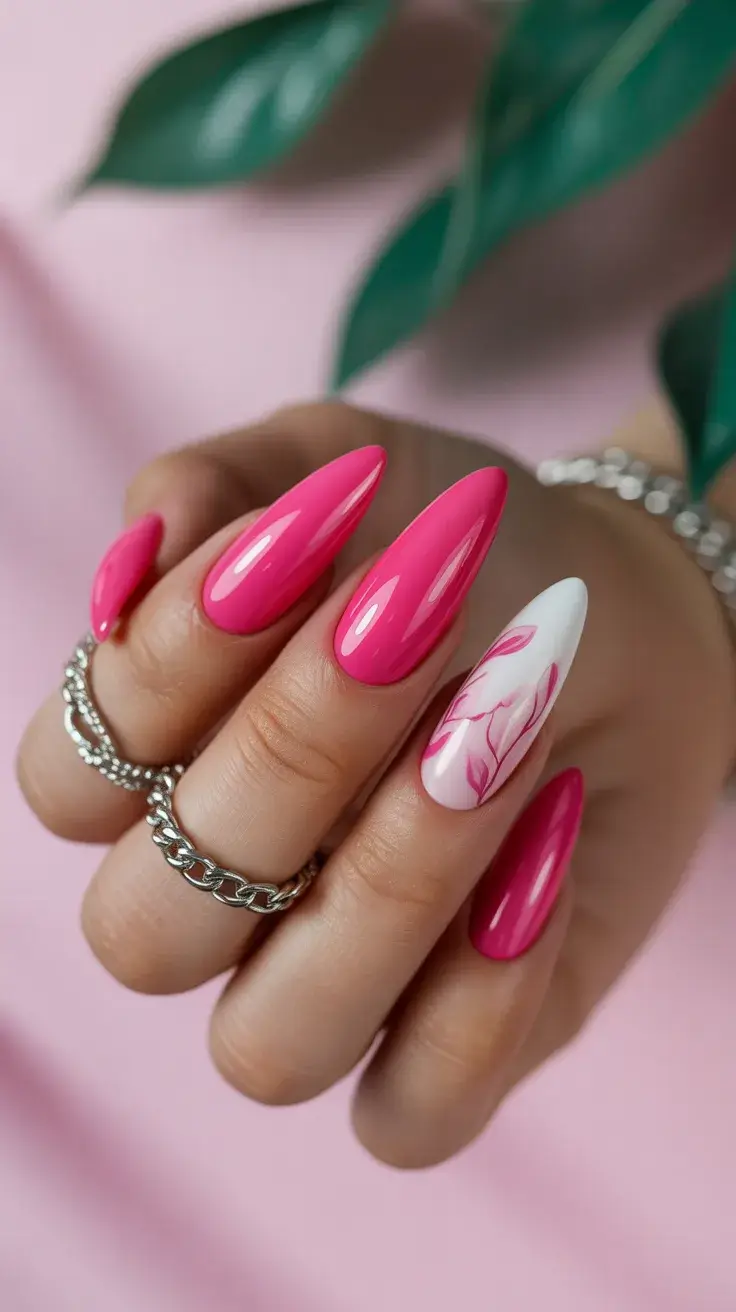 25 Bold Spring Hot Pink Nails 2026 That Make a Statement