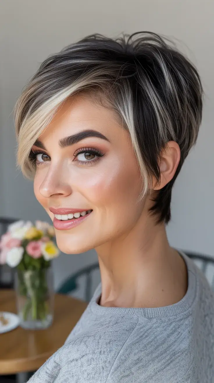 24 Cute Spring Long Pixie Haircut Ideas 2026 for a Fresh & Stylish Look