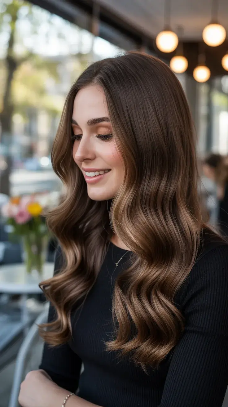24 Chic Spring Dark Brown Hair Color Ideas 2026 for a Fresh and Elegant Look