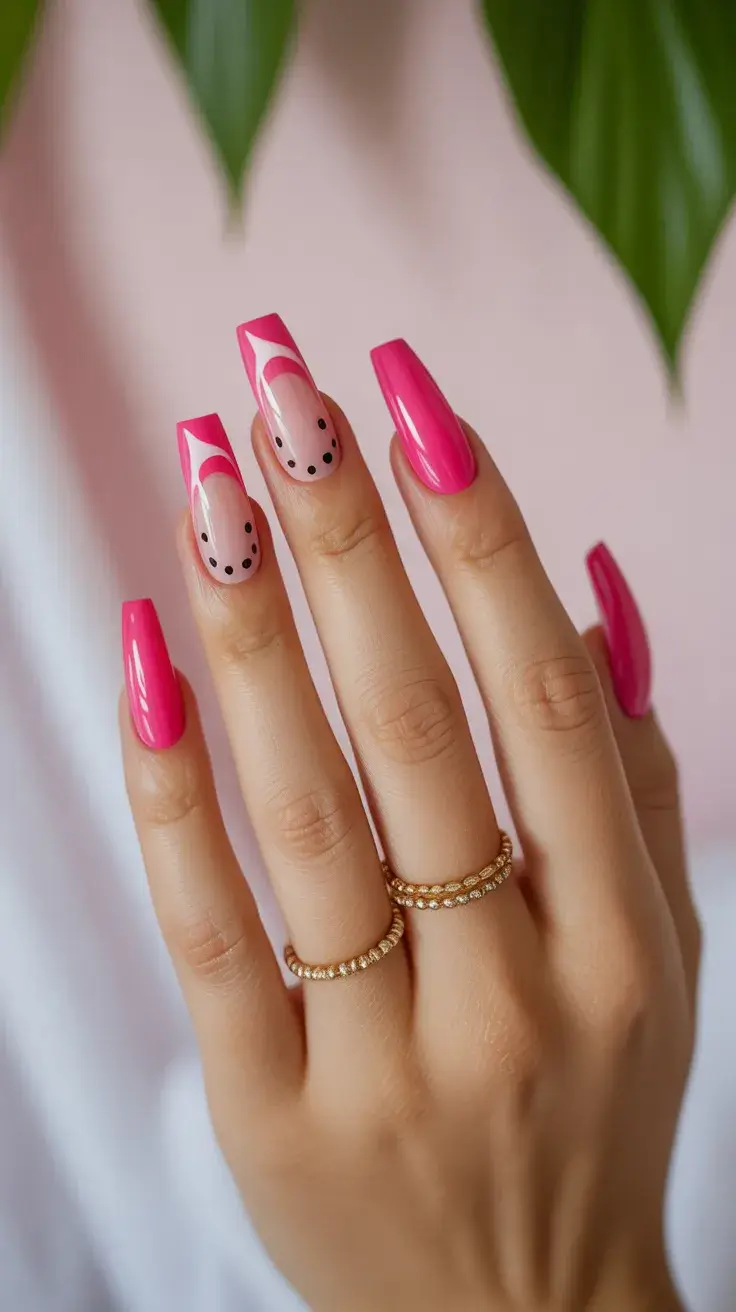 25 Bold Spring Hot Pink Nails 2026 That Make a Statement