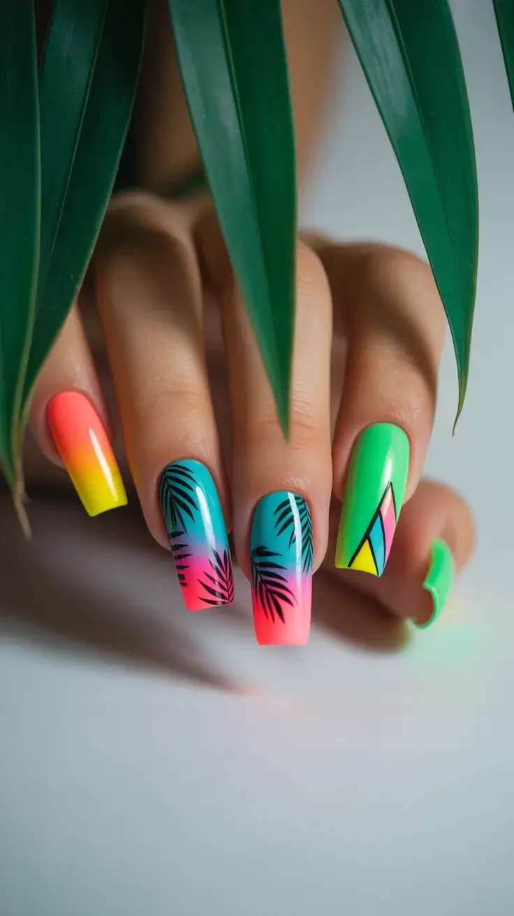 23 Tropical Spring Break Nails 2026 You’ll Absolutely Love