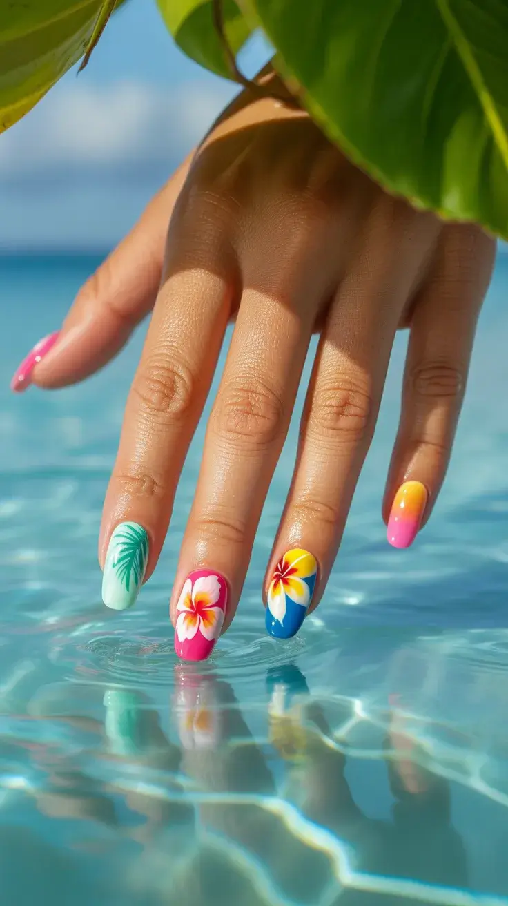 23 Tropical Spring Break Nails 2026 You’ll Absolutely Love