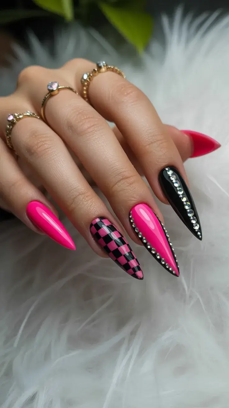 25 Bold Spring Hot Pink Nails 2026 That Make a Statement