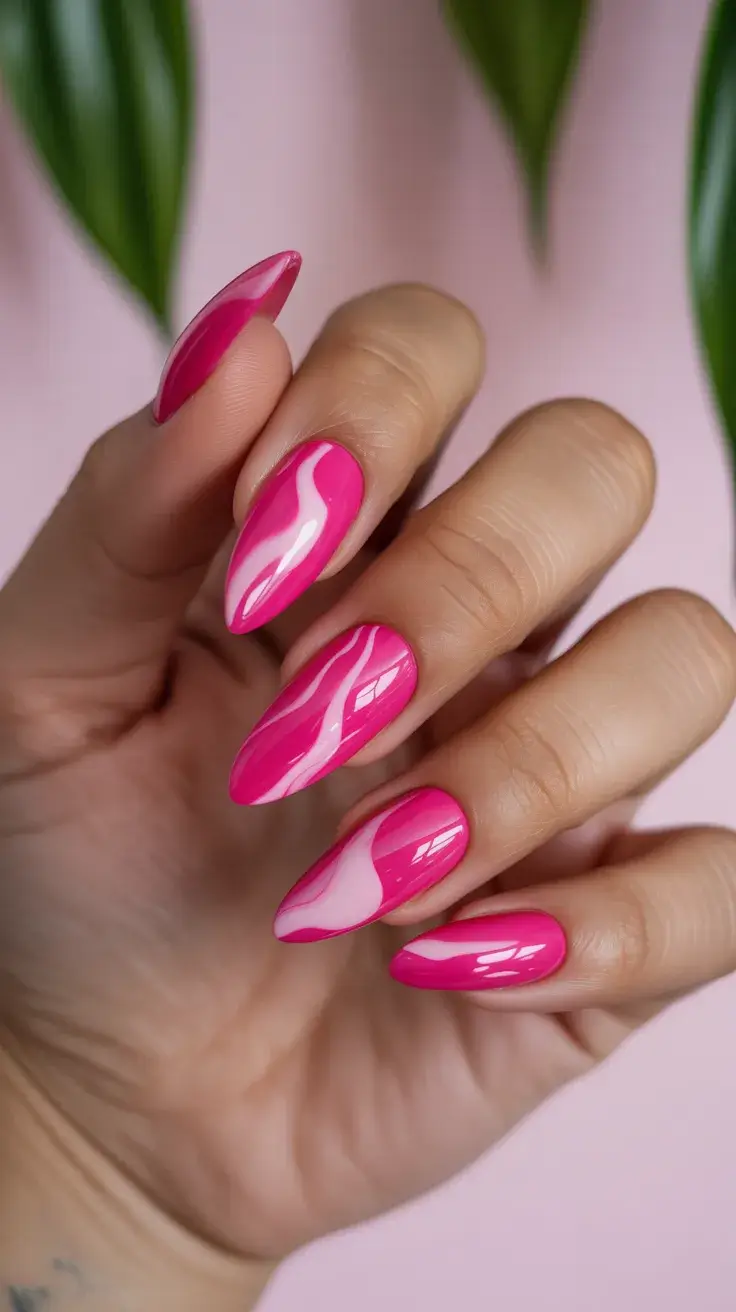25 Bold Spring Hot Pink Nails 2026 That Make a Statement