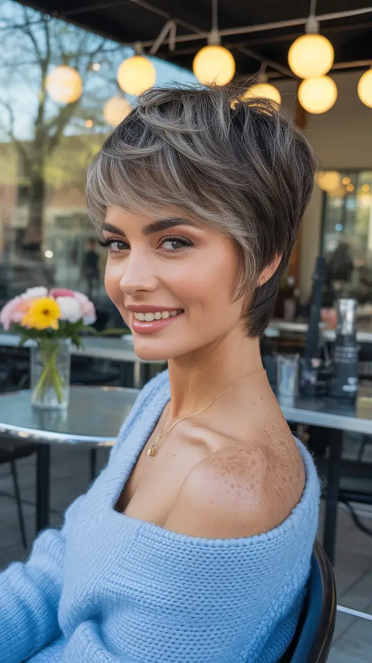 24 Cute Spring Long Pixie Haircut Ideas 2026 for a Fresh & Stylish Look