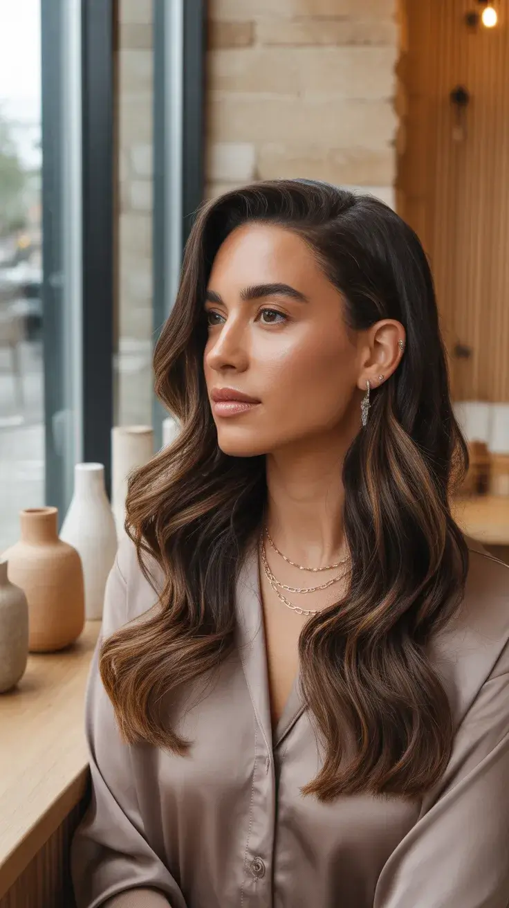 24 Elegant Spring Brunette Hair Color 2026: Soft, Natural & Trendy Shades