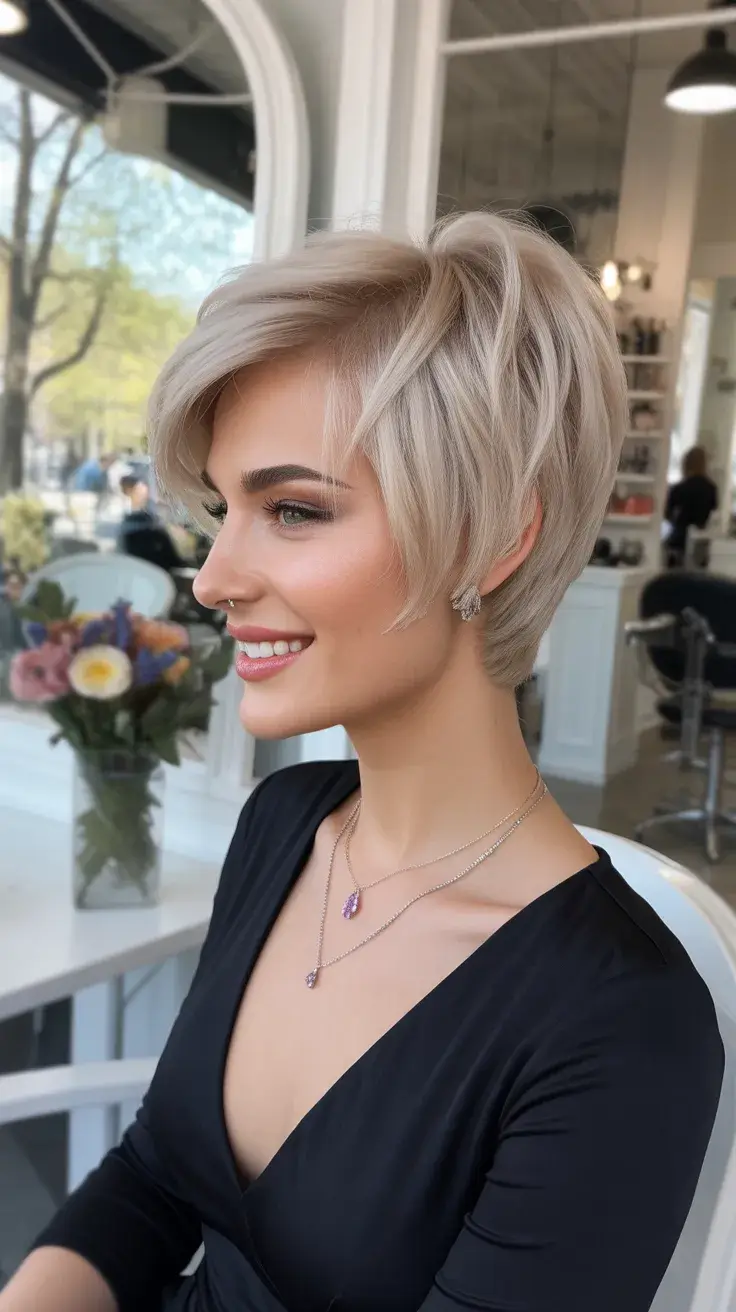 24 Cute Spring Long Pixie Haircut Ideas 2026 for a Fresh & Stylish Look