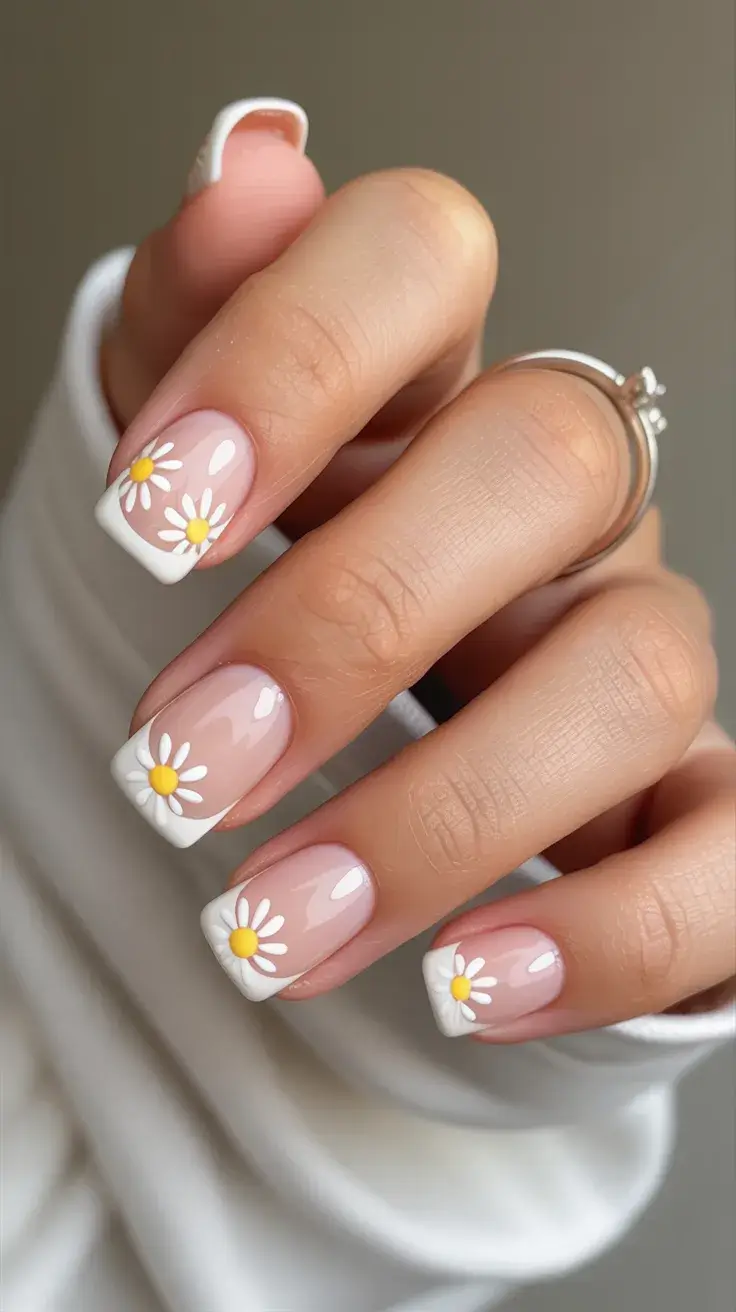 24 Fresh Spring Nails Square Looks 2026: Trendy Square Nail Ideas for Spring