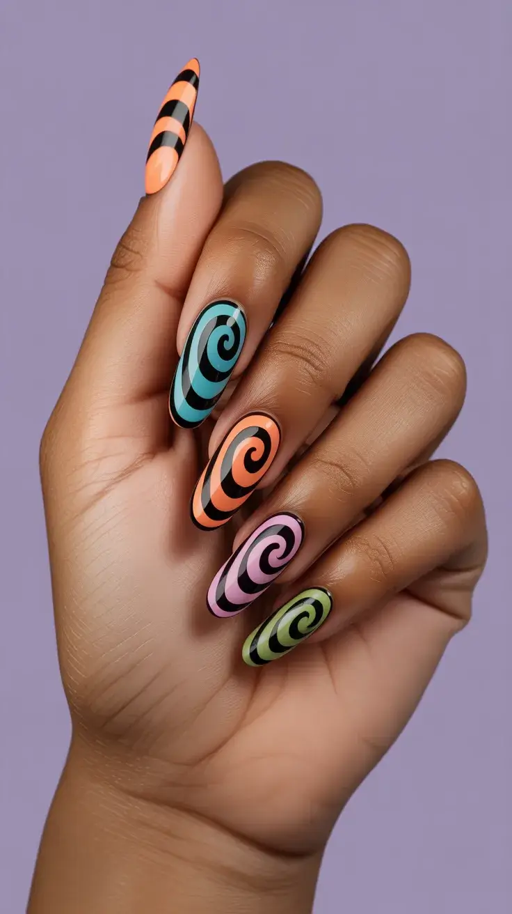 25 Vintage Spring Nails for Dark Skin 2026: Timeless & Elegant Ideas