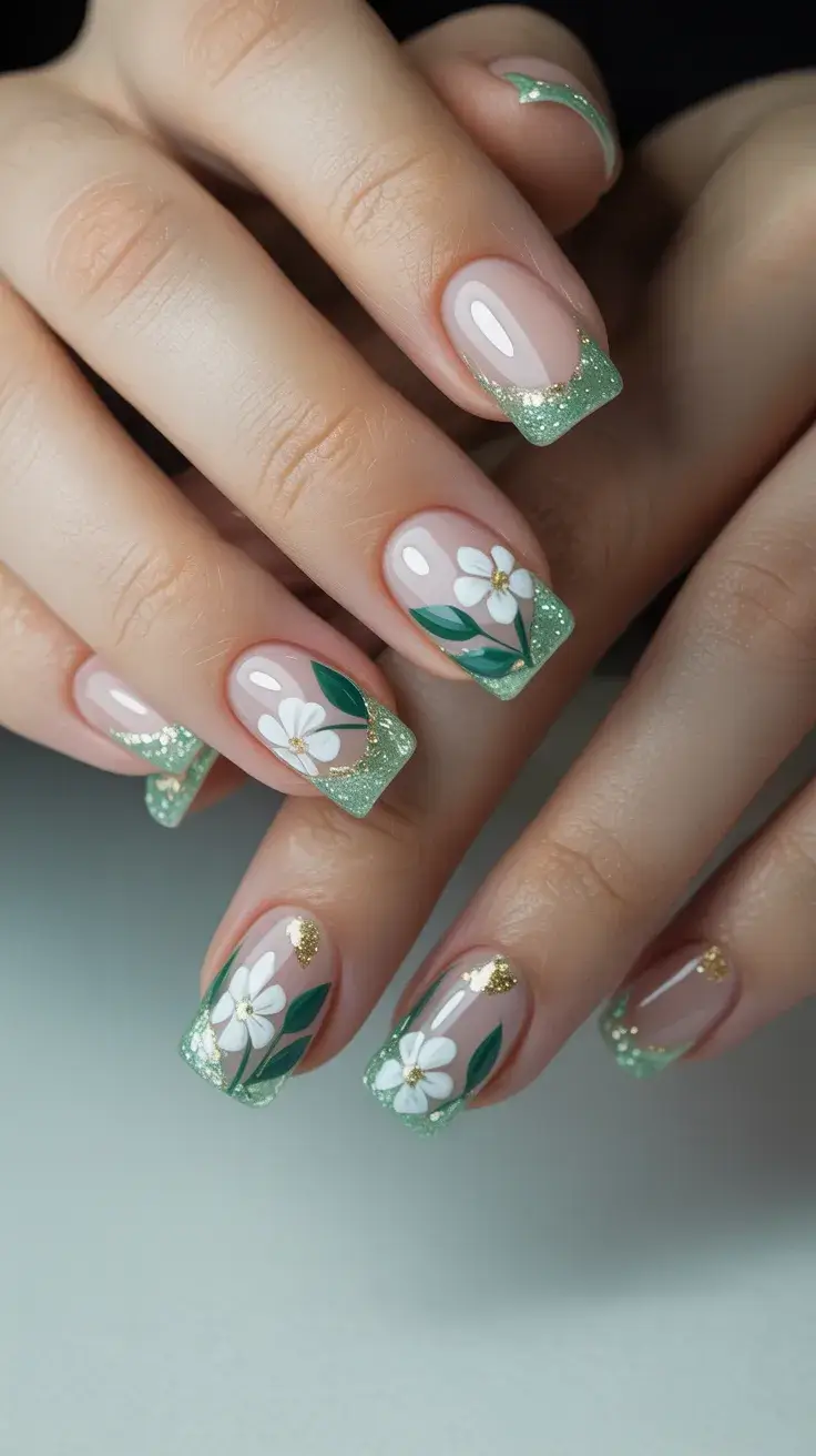 24 Fresh Spring Nails Square Looks 2026: Trendy Square Nail Ideas for Spring