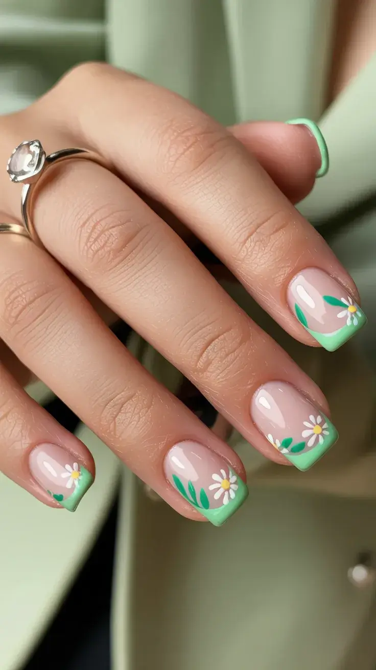 24 Fresh Spring Nails Square Looks 2026: Trendy Square Nail Ideas for Spring