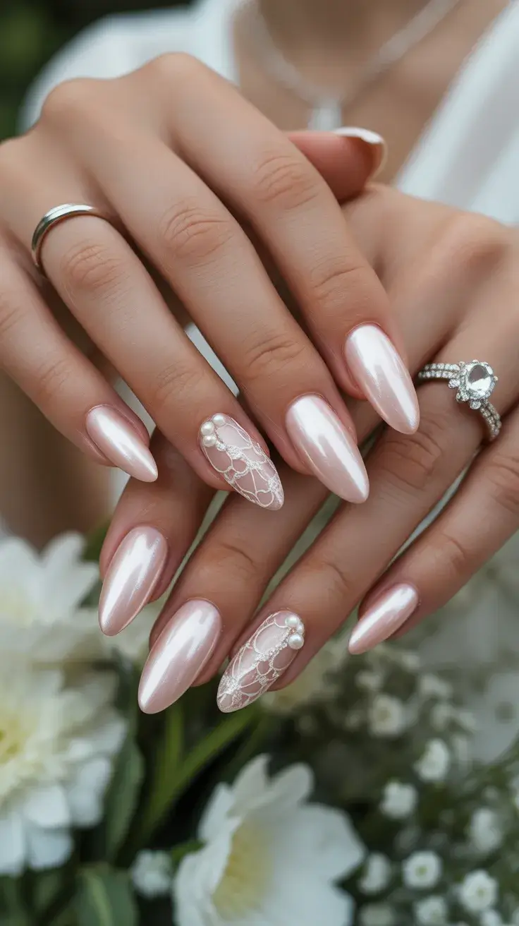 25 Playful Spring Wedding Nails 2026: Cute, Romantic & Trendy Bridal Ideas