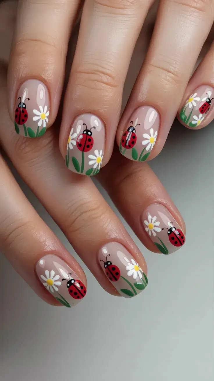24 Fresh Spring Nails Square Looks 2026: Trendy Square Nail Ideas for Spring