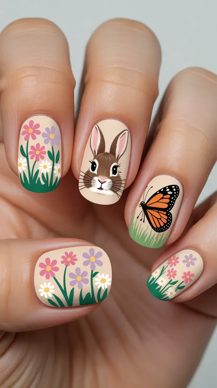 25 Cute Easter Nail Art Ideas 2026: Adorable Spring Manicure Inspiration