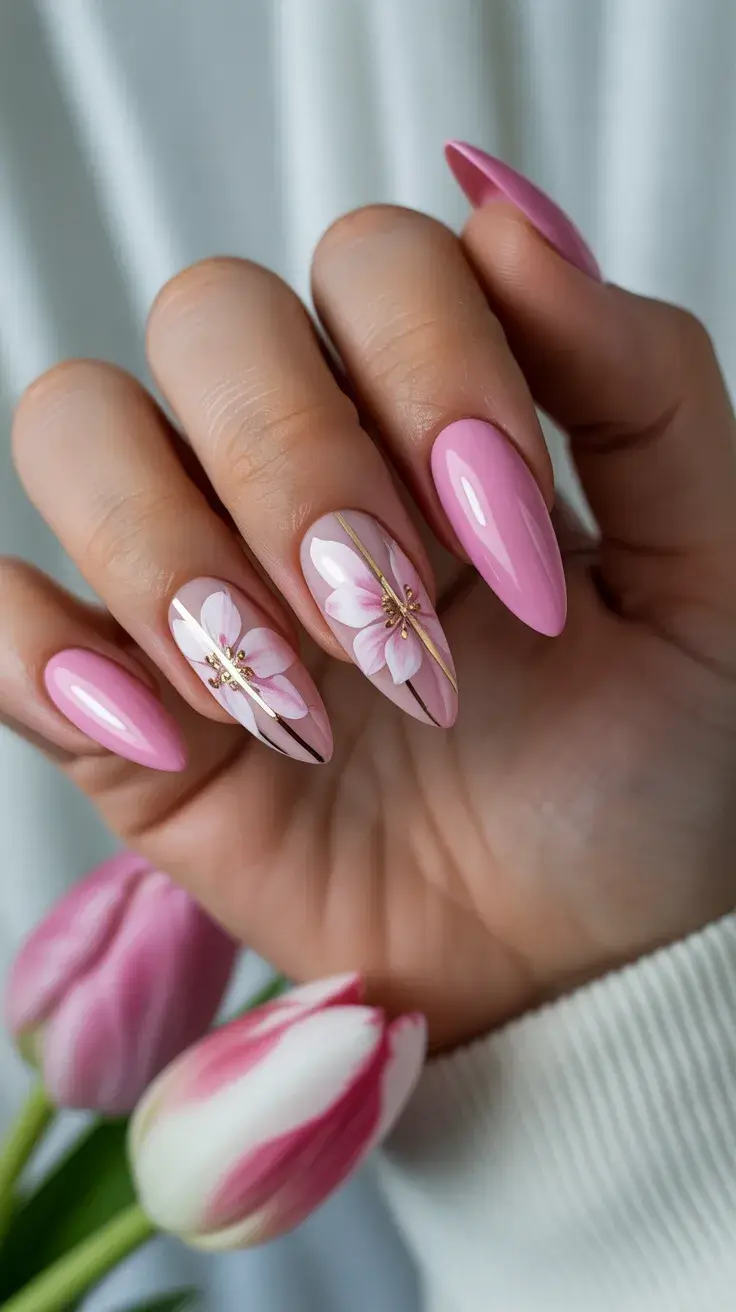 25 Pink Spring Nails Acrylic 2026: Trendy and Fresh Nail Ideas for the Season