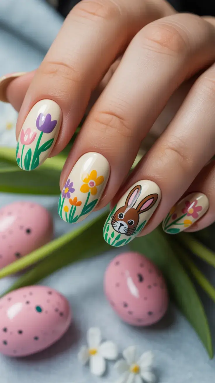 25 Cute Easter Nail Art Ideas 2026: Adorable Spring Manicure Inspiration