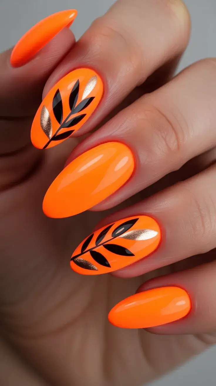 25 Stylish Spring Orange Nails for 2026 You’ll Want to Try