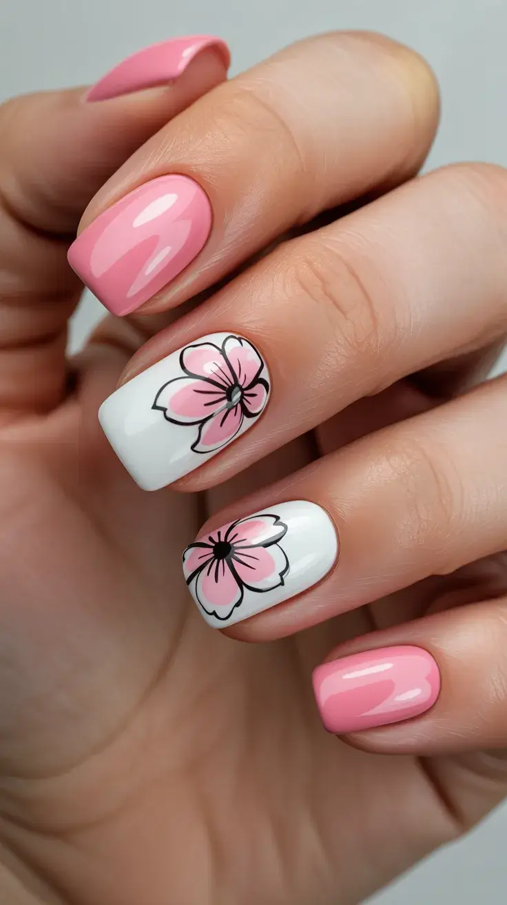 24 Fresh Spring Nails Square Looks 2026: Trendy Square Nail Ideas for Spring