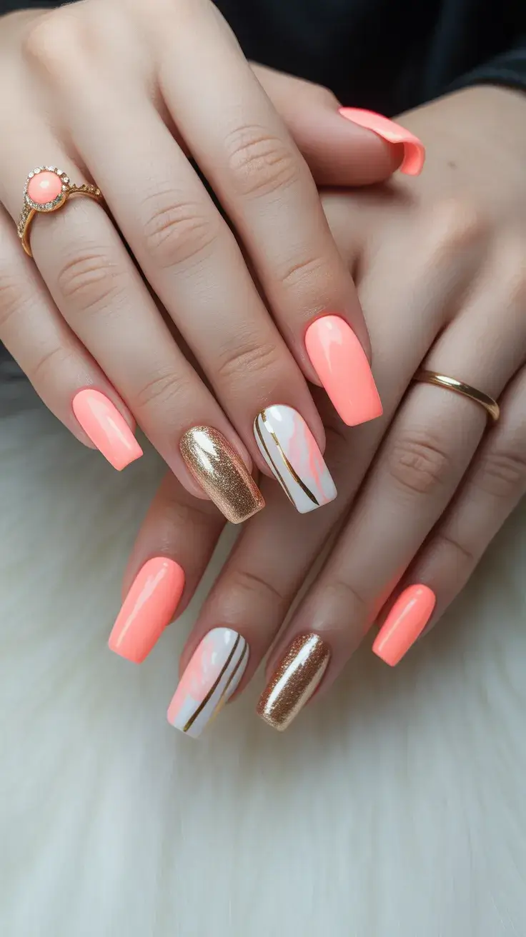 24 Glam Spring Coffin Nails 2026: Stunning Manicure Ideas for a Chic Seasonal Look