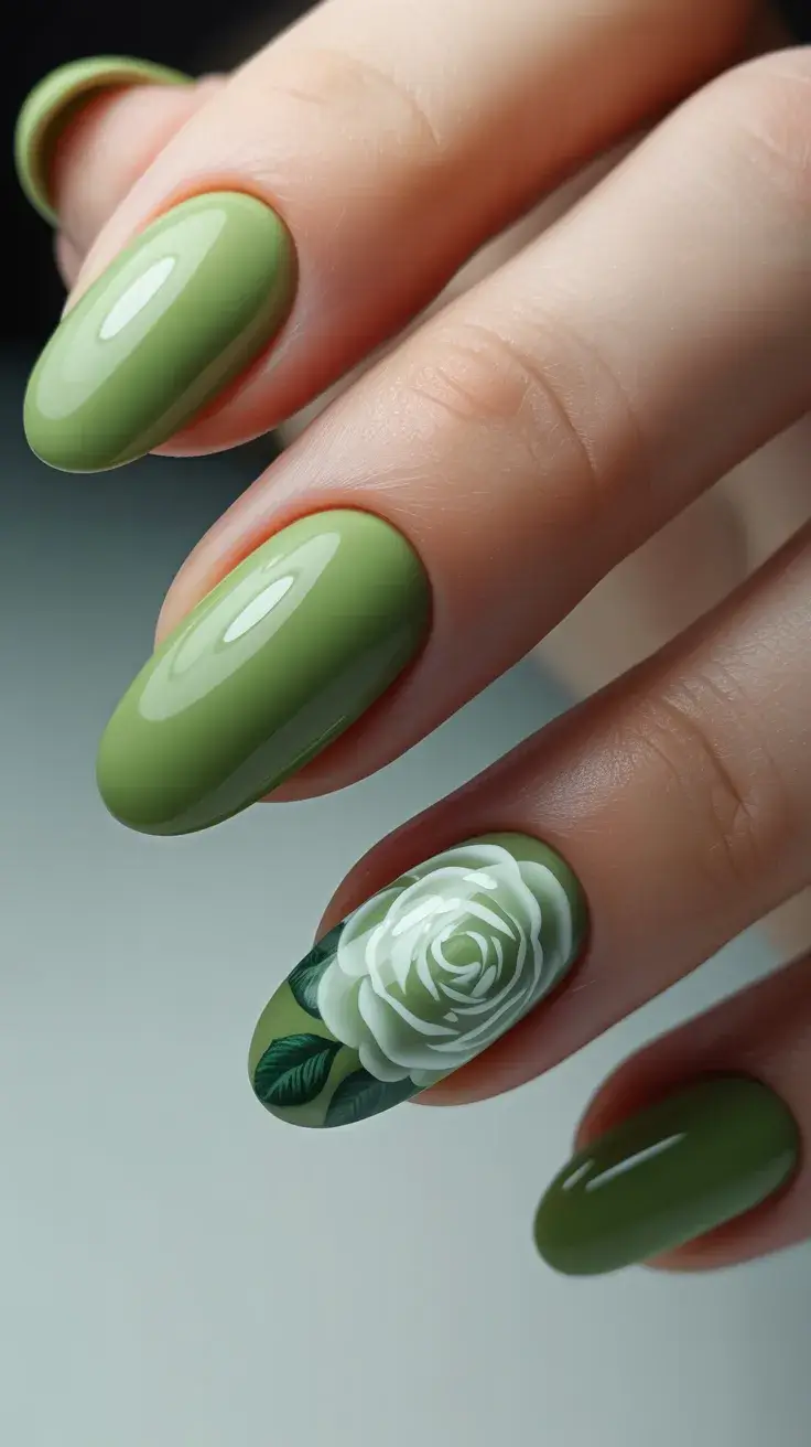 24 Chic Green Spring Nails for 2026: Fresh and Stylish Manicure Ideas