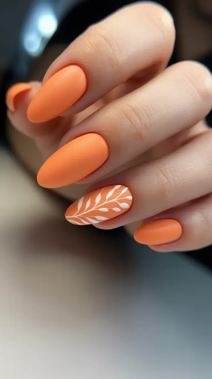 25 Stylish Spring Orange Nails for 2026 You’ll Want to Try