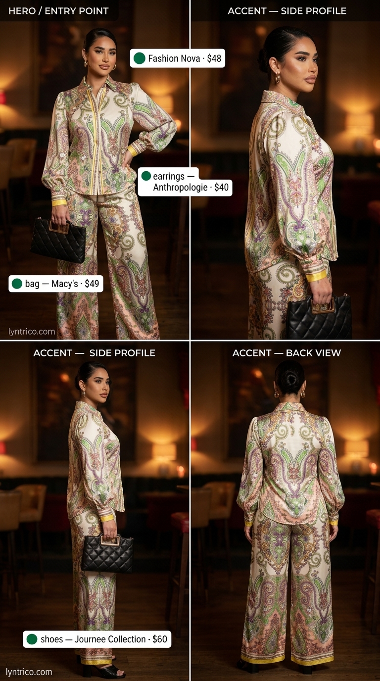 flattering plus size summer outfits for women 2026 - Emerald City Glam outfit idea