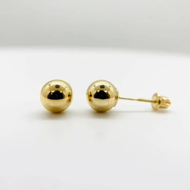 accessory 14K Gold Ball Stud Earrings Nolters $58.99