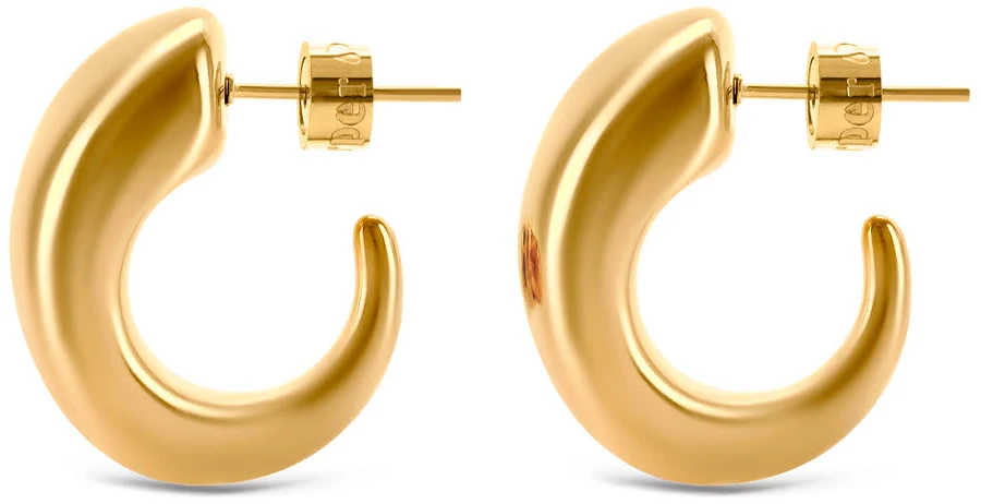 accessory 14K Gold PVD Chunky Mini Hoop Earrings Hey Harper Shop US $58