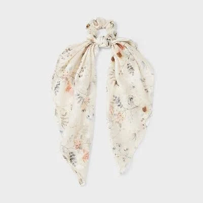 accessory A New Day Floral Chiffon Twister with Scarf Tails Target $12