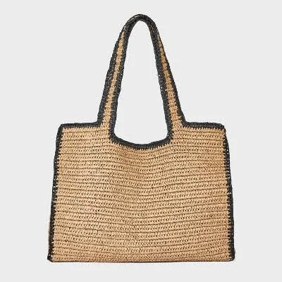bag A New Day Straw Tote Bag Target $32