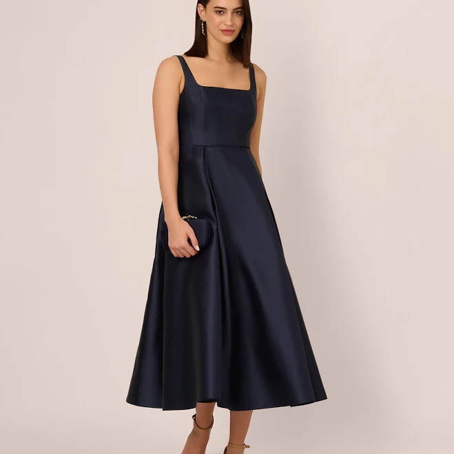 sundress Adrianna Papell Women's Mikado Ankle Dress Adrianna Papell $199