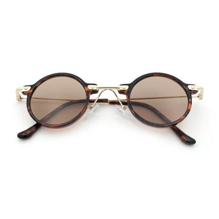 accessory Adult SA106 Vintage Retro Style Small Circle Lens Urban Normcore Luxe Hipster Sunglasses Gold Walmart - SA106 $15.95