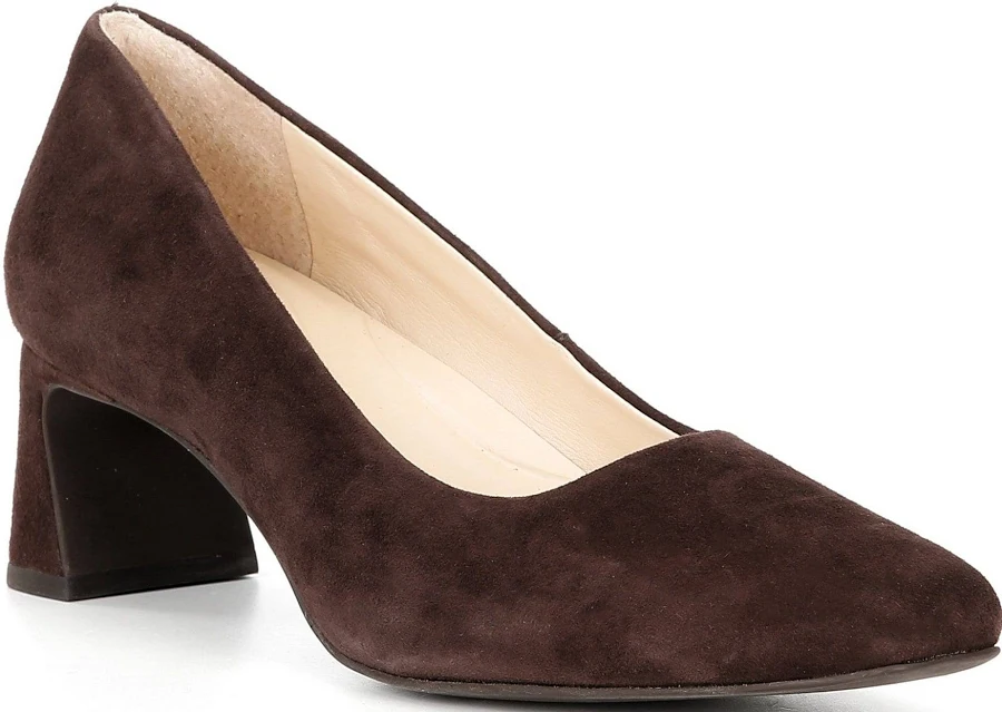 shoes Alex Marie Daphne Suede Block Heel Pumps Dillard's $89.99
